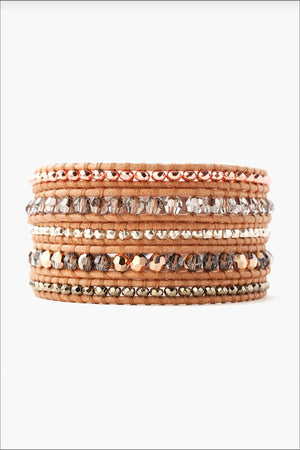 Rose Gold Wrap Bracelet - The Collective Park City