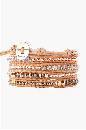 Rose Gold Wrap Bracelet - The Collective Park City