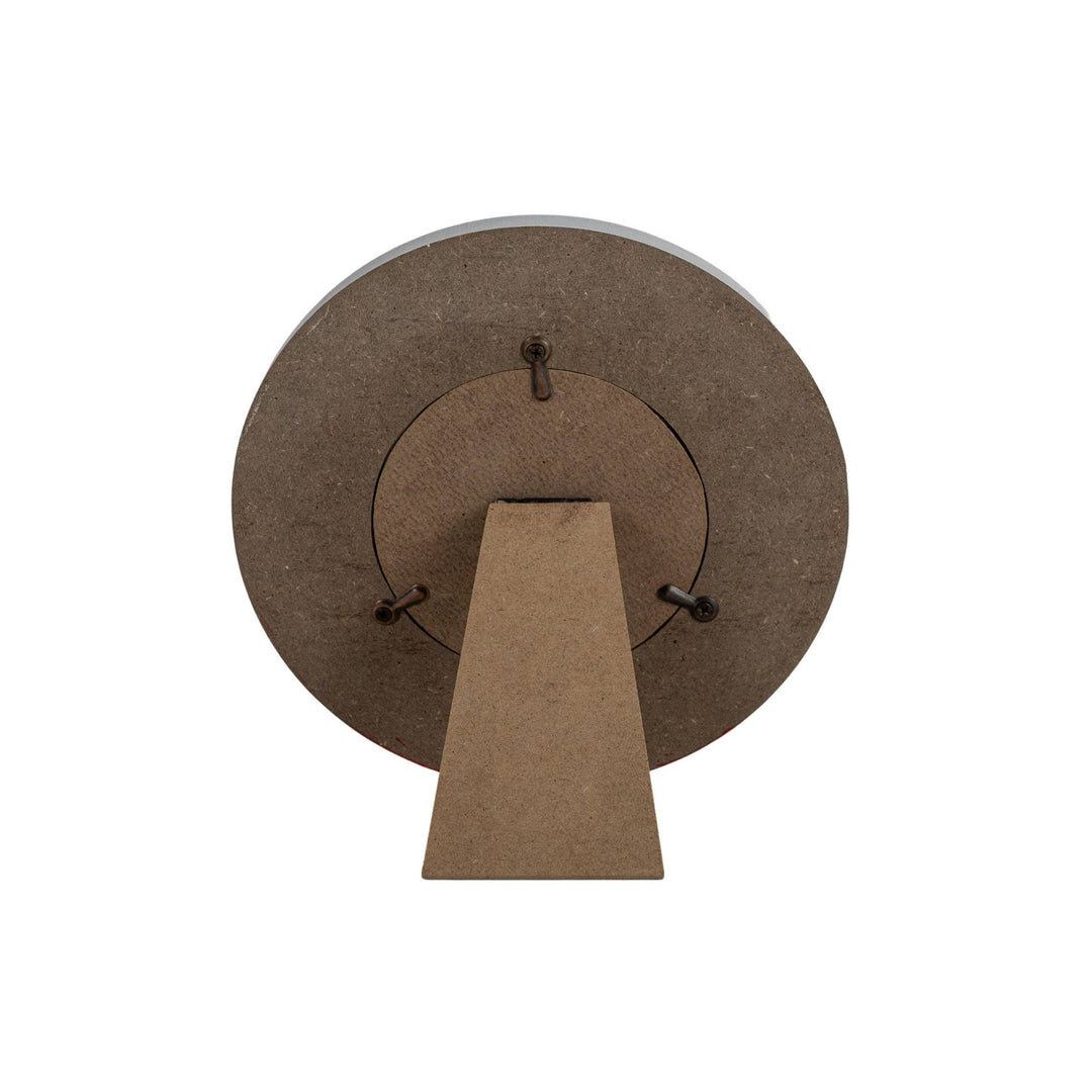 Round Bobber Picture Frame - 4x4 Red Lake - The Collective Park City