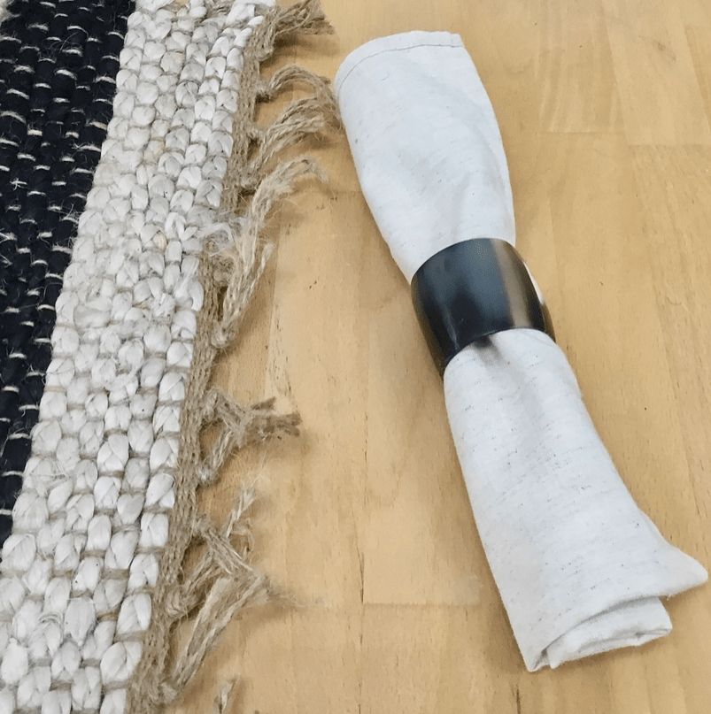 Round Horn Napkin Ring - The Collective Park City