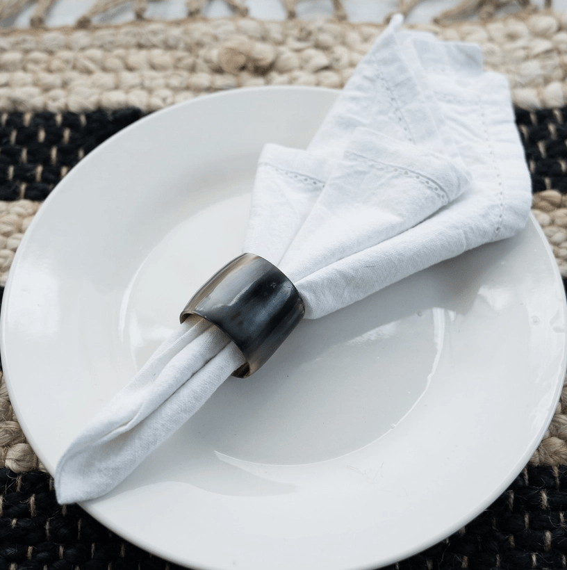 Round Horn Napkin Ring - The Collective Park City