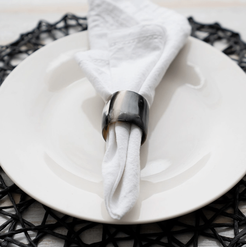 Round Horn Napkin Ring - The Collective Park City