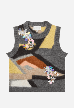 Rubble Knit Sweater Vest - The Collective Park City