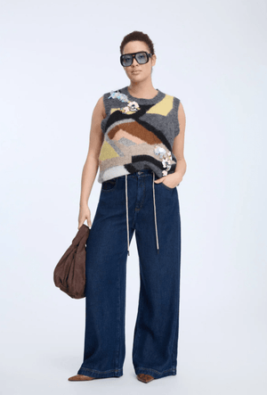 Rubble Knit Sweater Vest - The Collective Park City