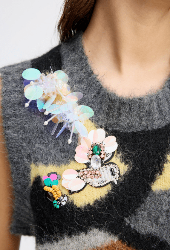 Rubble Knit Sweater Vest - The Collective Park City