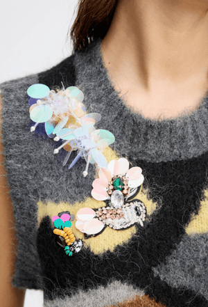 Rubble Knit Sweater Vest - The Collective Park City