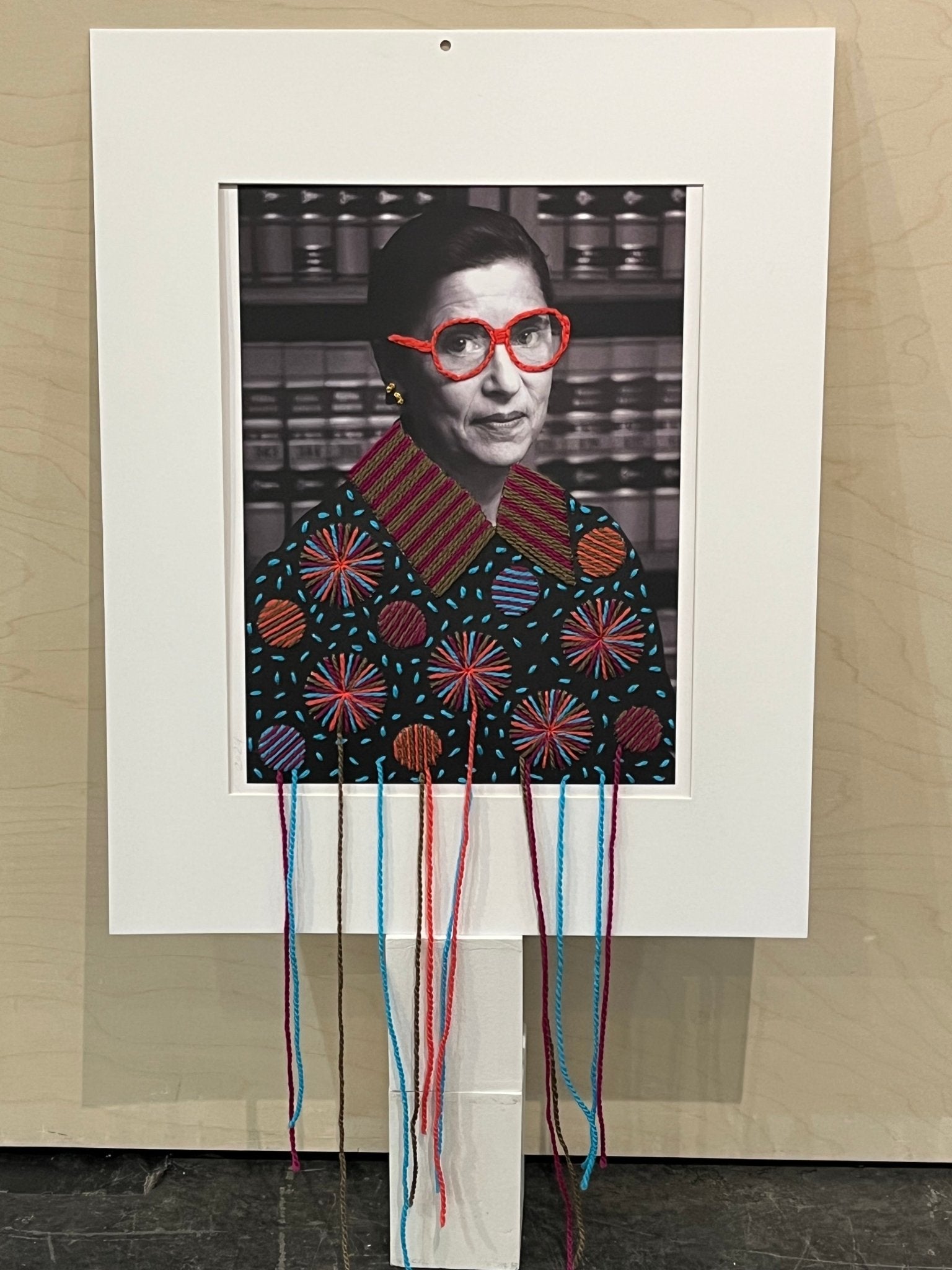 RUTH BADER GINSBERG Textile Art - The Collective Park City