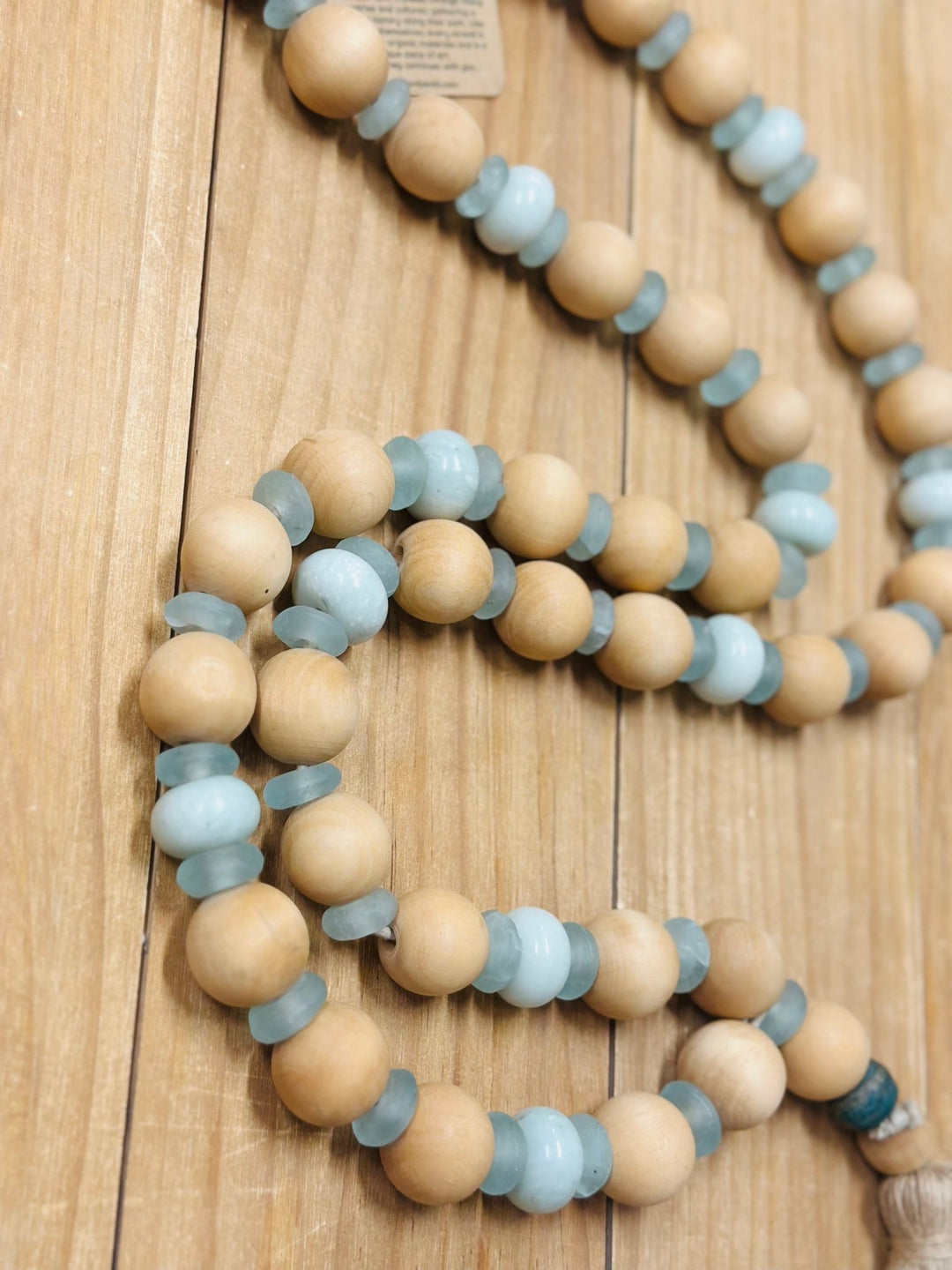 SAAM Journey Beads comprised of materials from around the world.