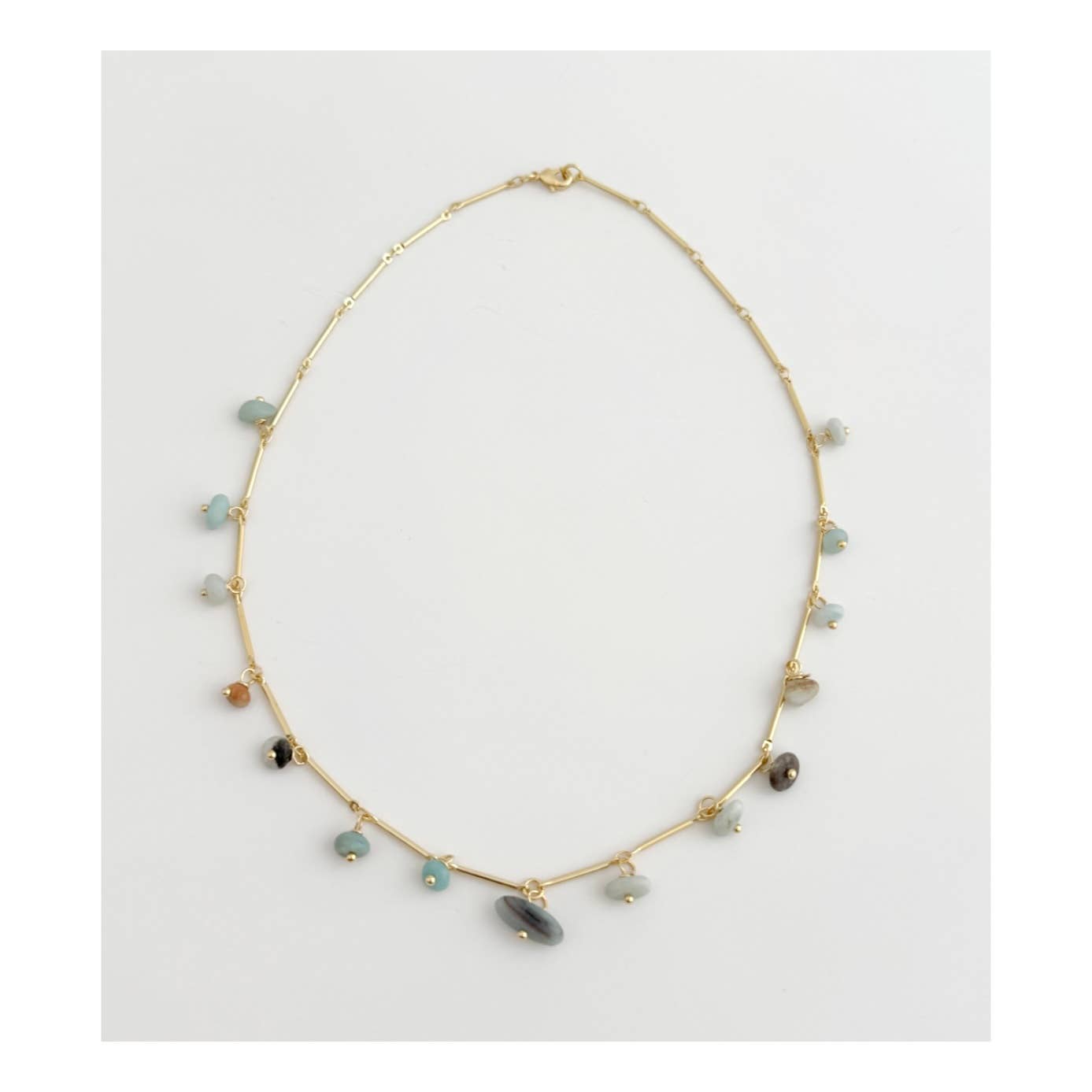 Salt Blue Necklace - The Collective Park City
