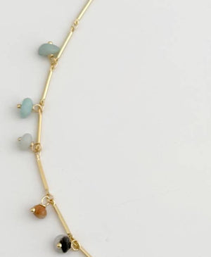 Salt Blue Necklace - The Collective Park City