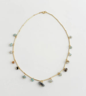 Salt Blue Necklace - The Collective Park City