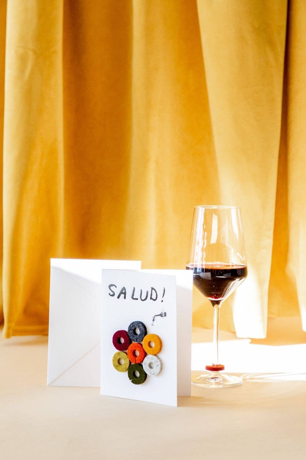 Salud Wine-Ote's Merino Wool Felt Wine Markers - The Collective Park City