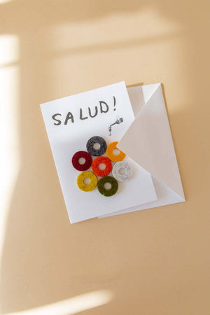 Salud Wine-Ote's Merino Wool Felt Wine Markers - The Collective Park City