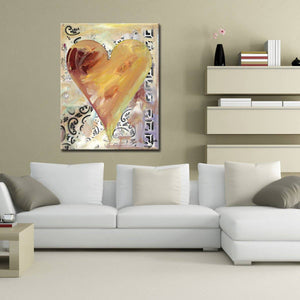 Salvatore Principe Heartwork "Fabienne" Canvas Art - The Collective Park City