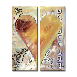 Salvatore Principe Heartwork "Fabienne" Canvas Art - The Collective Park City
