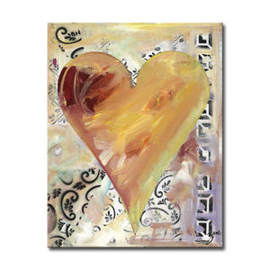 Salvatore Principe Heartwork "Fabienne" Canvas Art - The Collective Park City