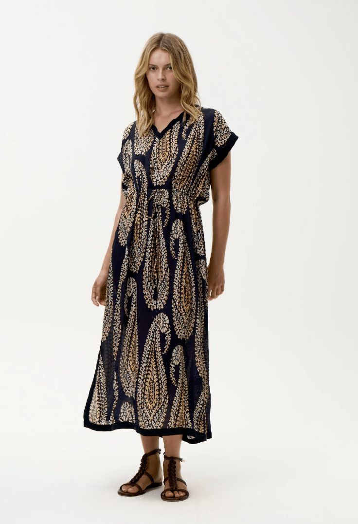 Sammi V-Neck Maxi Dress - The Collective Park City