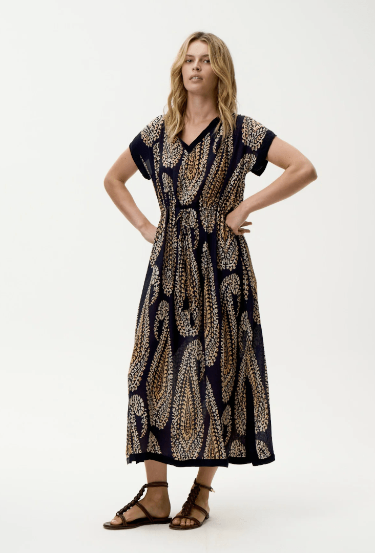 Sammi V-Neck Maxi Dress - The Collective Park City