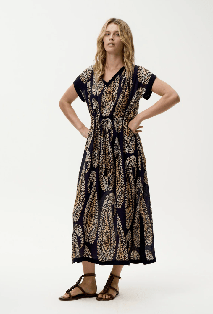Sammi V-Neck Maxi Dress - The Collective Park City