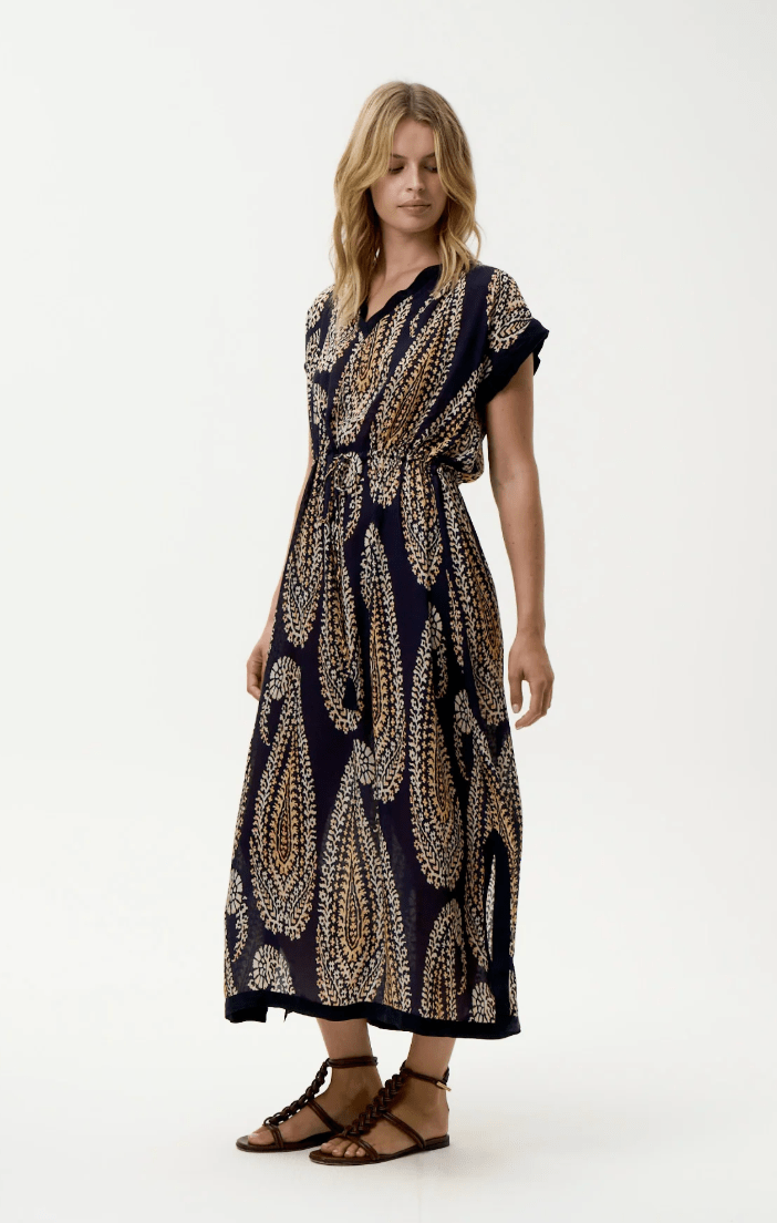 Sammi V-Neck Maxi Dress - The Collective Park City