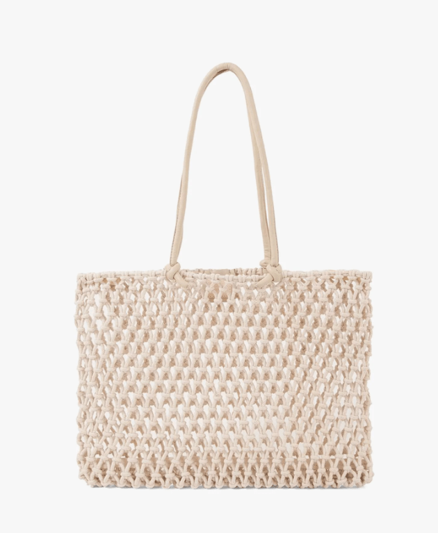 Sandy / Natural Woven Bag - The Collective Park City