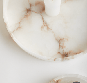 Santo Alabaster Large Tray - The Collective Park City