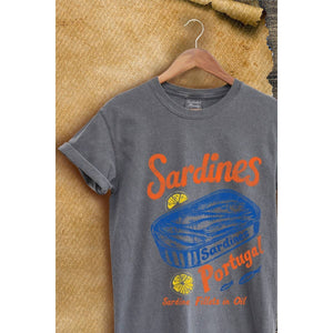 'SARDINES PORTUGAL' Vintage Graphic Tee - The Collective Park City