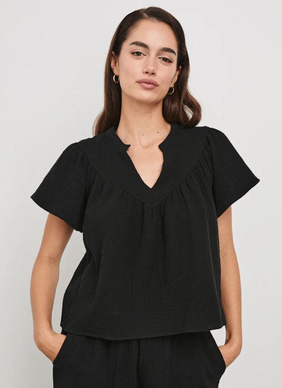 Sayer Top / Black - The Collective Park City