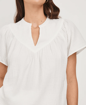 Sayer Top / White - The Collective Park City