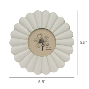 Scalloped Round Frame - 3” - The Collective Park City