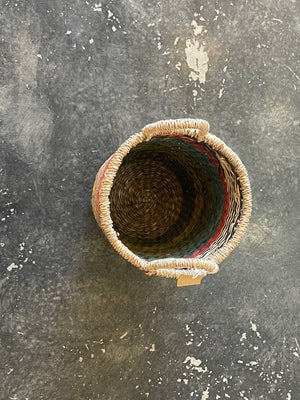 Seagrass Cylindrical Basket - Large - The Collective Park City