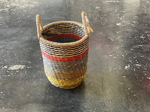 Seagrass Cylindrical Basket - Large - The Collective Park City