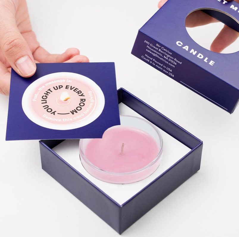 Secret Message Candle - You Light Up Every Room - The Collective Park City