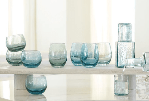 Seeded Roly Poly Glass - The Collective Park City