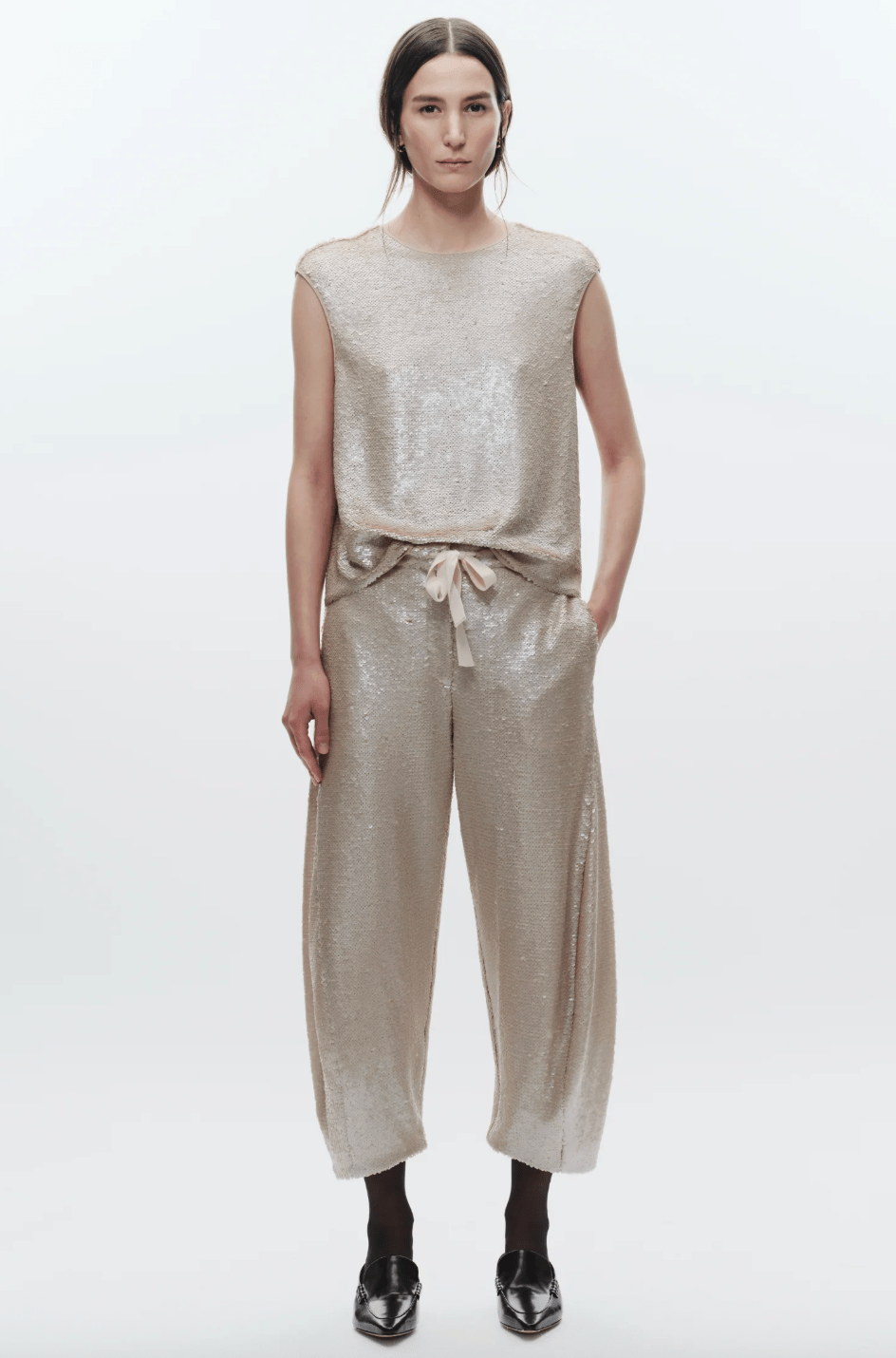 Shane Sequin Barrel Pant - The Collective Park City