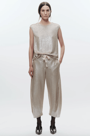 Shane Sequin Barrel Pant - The Collective Park City