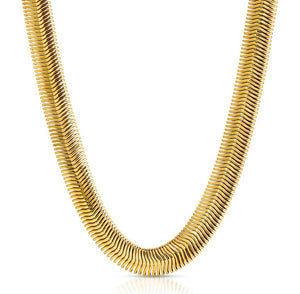 Shayne Slinky Gold Necklace - The Collective Park City