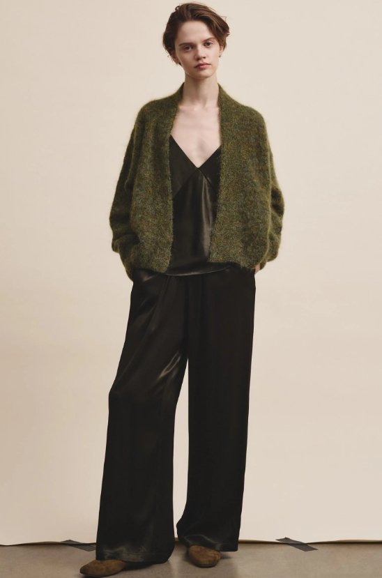 Shiny Viscose Flowy Pant - The Collective Park City