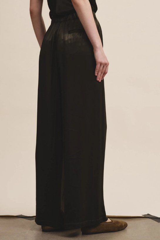 Shiny Viscose Flowy Pant - The Collective Park City