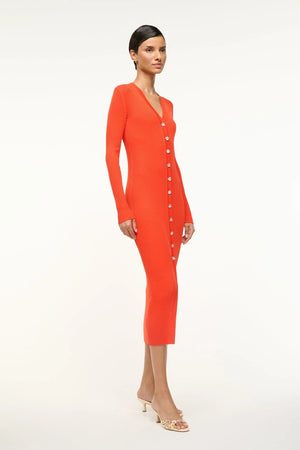 Shoko Sweater Dress - Cayenne - The Collective Park City