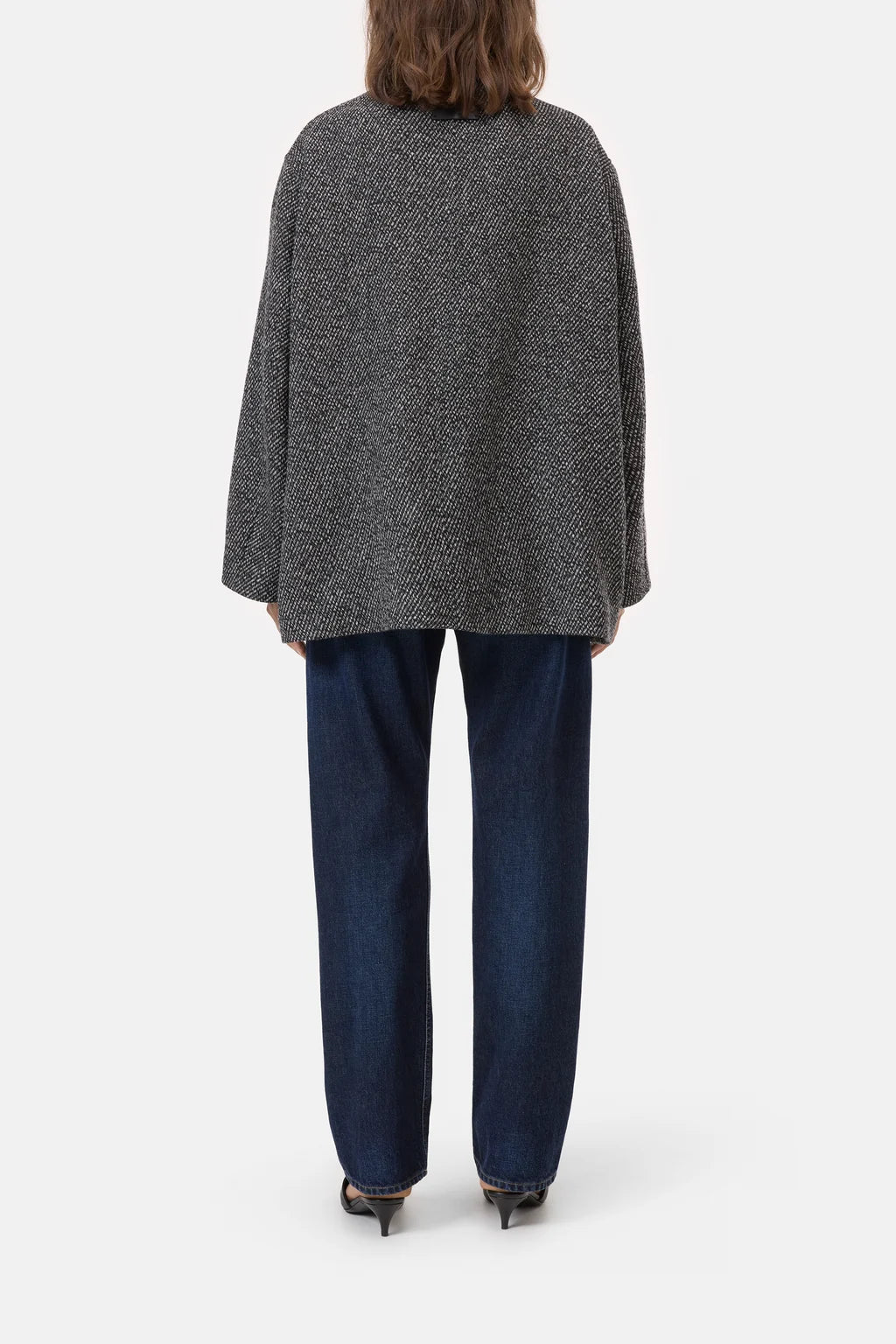 Short Mouliné Coat - The Collective Park City