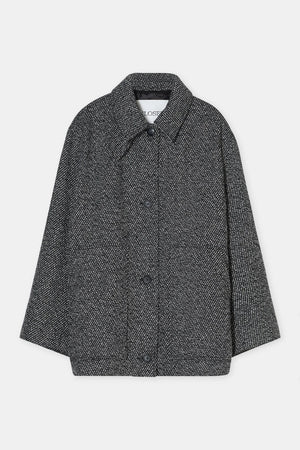 Short Mouliné Coat - The Collective Park City
