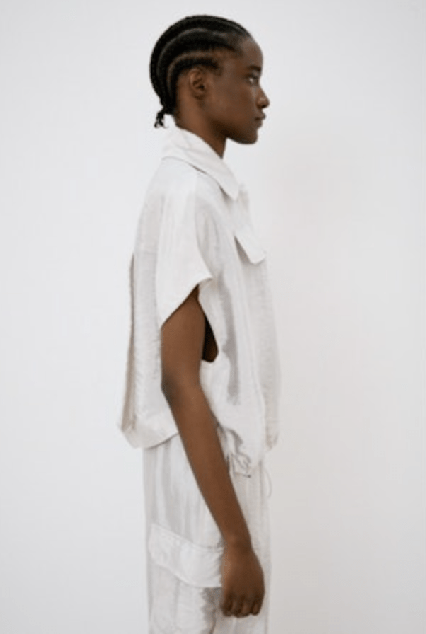 Short Sleeve Button Down Top - The Collective Park City