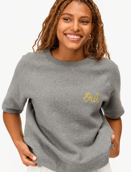 Short Sleeve Sweatshirt - The Collective Park City