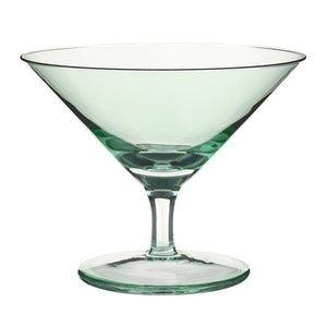 Short Stem Martini Glass - Coastal Blue - The Collective Park City