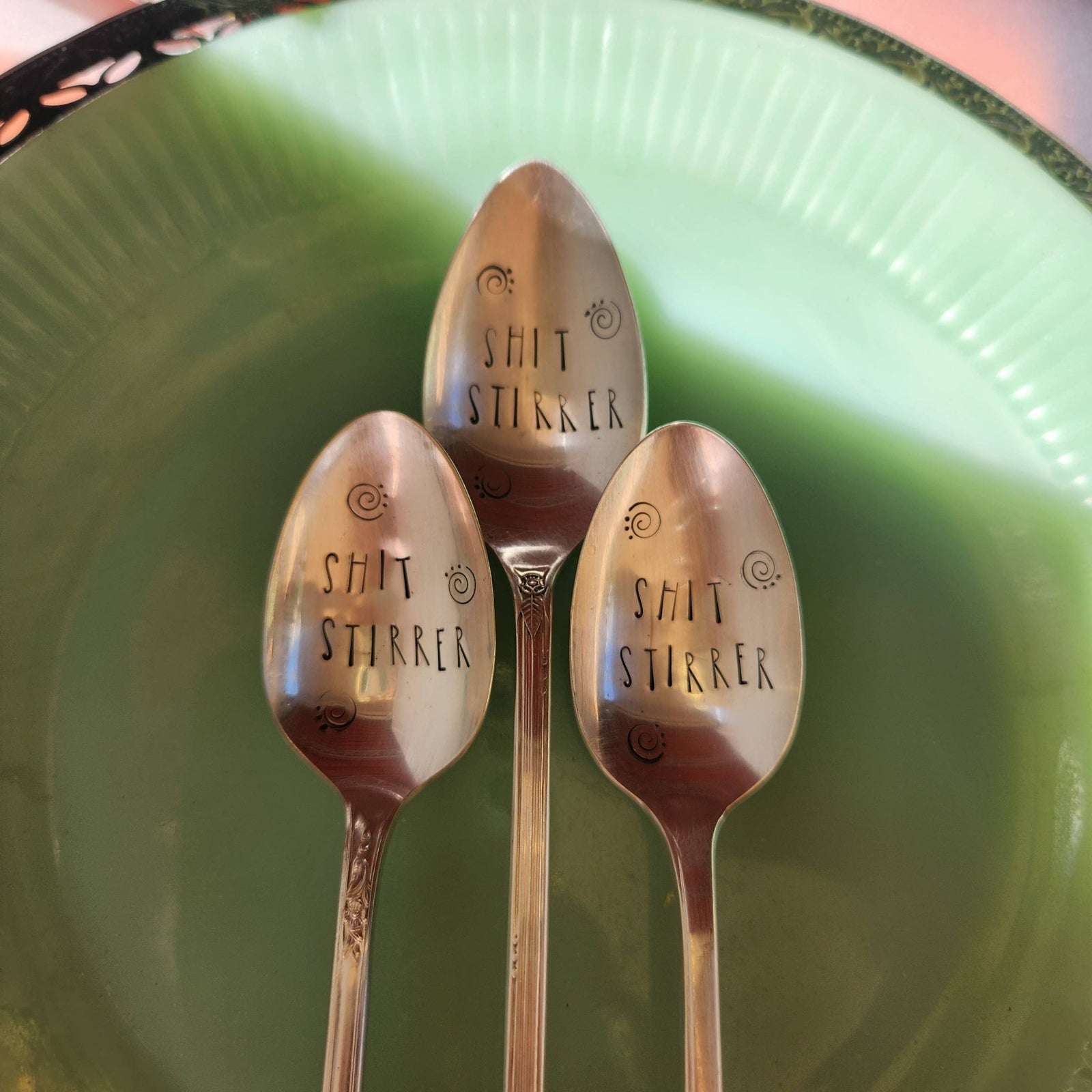 SH*T STIRRER Vintage Tea Spoon - The Collective Park City