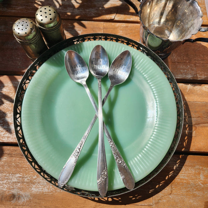 SH*T STIRRER Vintage Tea Spoon - The Collective Park City