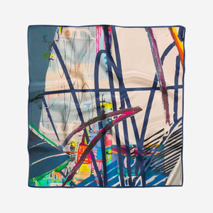Silk Bandana Scarf in Plume - The Collective Park City