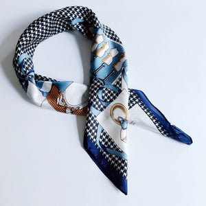 Silky Muse Satin Square Scarf - The Collective Park City