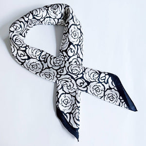 Silky Muse Satin Square Scarf - The Collective Park City